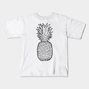 Pineapple fruit pineapple lover Kids T-Shirt